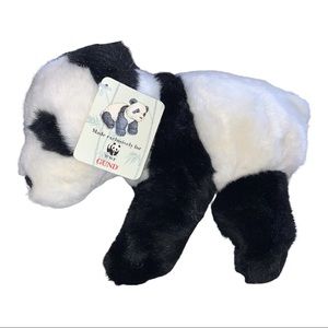 World Wildlife Fund Gund Collectible Small Panda Bear Plush Stuffed Animal Toy